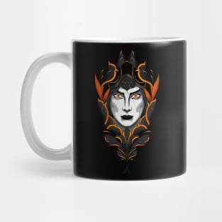 Neo traditional Woman Mug